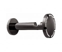 Тримач Orvit РОЗЕТА реверс ФЛАМО однорядний до стіни 19 мм ОНІКС