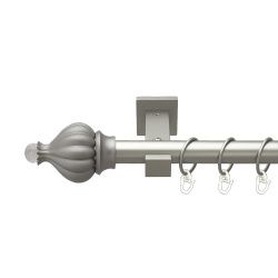 Таджа-кристал Однорядний Техно Гладка труба Кільце металеве Сатин 