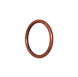 Кільце для карнизу Orvit 16 мм Металеве (25 х 32) х 3,5 мм МІДЬ