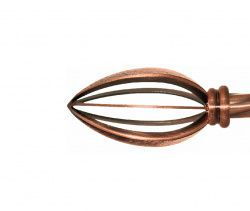 Закінчення для карнизу Orvit ПАНТЕОН 16 мм МІДЬ 