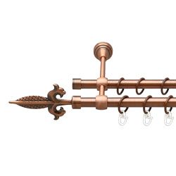 Генуя Дворядний Литий Гладка труба Кільце металеве Мідь 