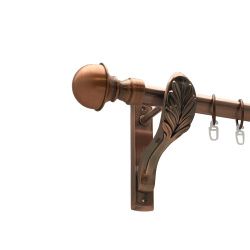 Бостон Однорядний Ретро Гладка труба Кільце металеве Мідь 