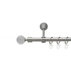 Люміера Однорядний Відкритий Гладка труба Кільце металеве Нержавіюча сталь 