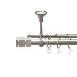 Акорда Дворядний Відкритий до стелі Гладка труба Кільце металеве Нержавіюча сталь 