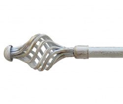 Закінчення для карнизу Orvit АРЕЗО 16 мм БІЛЕ ЗОЛОТО 