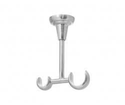 Тримач Orvit ВІДКРИТИЙ дворядний до СТЕЛІ 25\19 мм НЕРЖАВІЮЧА СТАЛЬ