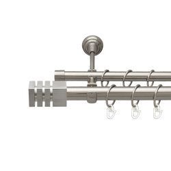 Акорда Дворядний Відкритий Гладка труба Кільце металеве Нержавіюча сталь 