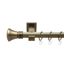 Люксор Однорядний Техно Гладка труба Кільце металеве Антик 