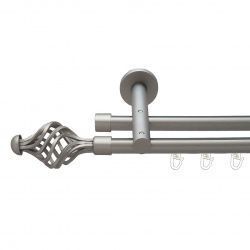 Арезо Дворядний Реверсивний Профільна труба  Сатин 