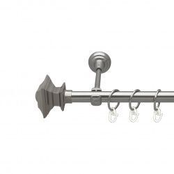 Борджеза Однорядний Відкритий Гладка труба Кільце металеве Нержавіюча сталь 