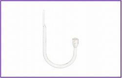 Підхват для штор Orvit Гак (для закінчення 16 мм) 170 Х 90 мм Біле Золото (00-00000703)