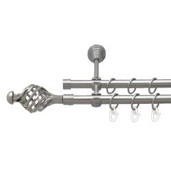 Арезо Дворядний Відкритий Гладка труба Кільце металеве Нержавіюча сталь 