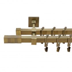 Картер ( нептун) Дворядний Бруклін Гладка труба Кільце тихохідне квадро з жабкою Антик 