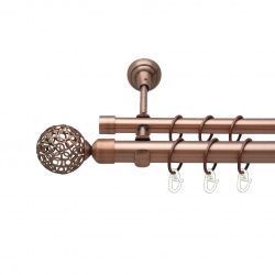 Савона Дворядний Відкритий Гладка труба Кільце металеве Мідь 