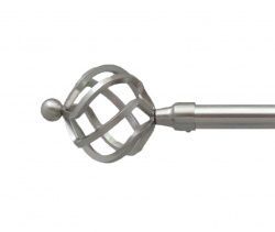 Закінчення для карнизу Orvit АЖУР 16 мм НЕРЖАВІЮЧА СТАЛЬ 