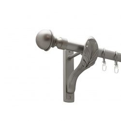 Бостон Однорядний Ретро Гладка труба Кільце металеве Сатин 