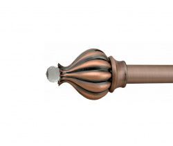 Закінчення для карнизу Orvit ТАДЖА-КРИСТАЛ 16 мм МІДЬ 