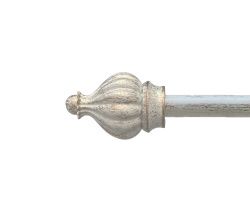 Закінчення для карнизу Orvit ТАДЖА 16 мм БІЛЕ ЗОЛОТО 