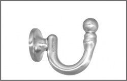 ГАЧОК металевий Orvit 45 мм НЕРЖАВІЮЧА СТАЛЬ