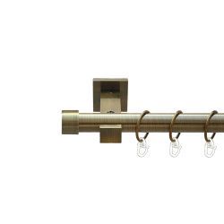 Заглушка Однорядний Техно Гладка труба Кільце металеве Антик 