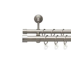 Заглушка Дворядний Відкритий Гладка труба Кільце металеве Нержавіюча сталь 