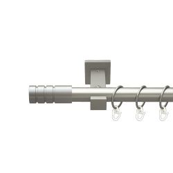 Модуло Однорядний Техно Гладка труба Кільце металеве Сатин 