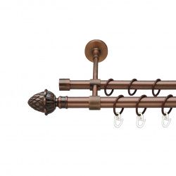 Цинара Дворядний Закритий Гладка труба Кільце металеве Мідь 