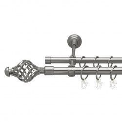 Арезо Дворядний Відкритий Гладка труба Кільце металеве Нержавіюча сталь 