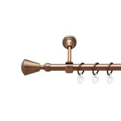 Мілано Однорядний Відкритий Гладка труба Кільце металеве Мідь 