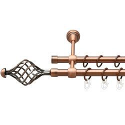 Арезо Дворядний Литий Гладка труба Кільце металеве Мідь 