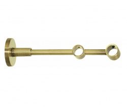 Тримач Orvit ЗАКРИТИЙ дворядний до стіни 16\16 мм АНТИК