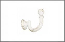 ГАЧОК металевий Orvit 35 мм БІЛЕ ЗОЛОТО