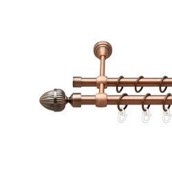 Одеон Дворядний Литий Гладка труба Кільце металеве Мідь 