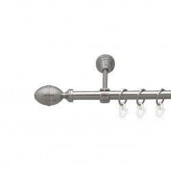 Фарже Однорядний Відкритий Гладка труба Кільце металеве Нержавіюча сталь 