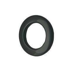 Люверс для штор Orvit Стандартний 34 х 55 мм ЧОРНИЙ ОКСАМИТ