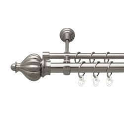 Таджа Дворядний Відкритий Гладка труба Кільце металеве Нержавіюча сталь 