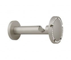 Тримач Orvit РОЗЕТА реверс ФЛАМО однорядний до стіни 19 мм САТИН