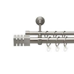 Акорда Дворядний Відкритий Гладка труба Кільце металеве Нержавіюча сталь 