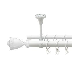 Афіна Дворядний Відкритий до стелі Гладка труба Кільце металеве Арктіс 