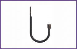 Підхват для штор Orvit Гак (для закінчення 16 мм) 170 Х 90 мм Чорне Золото (00-00000648)