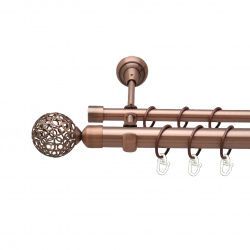 Савона Дворядний Відкритий Гладка труба Кільце металеве Мідь 