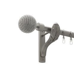 Карера Однорядний Ретро Гладка труба Кільце металеве Сатин 