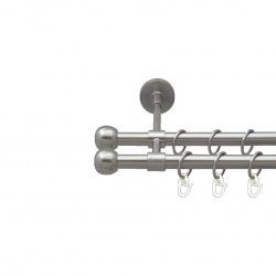 Куля болонь Дворядний Закритий Гладка труба Кільце металеве Нержавіюча сталь 