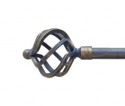 Закінчення для карнизу Orvit АЖУР 16 мм БЛАКИТЬ ЗОЛОТА 