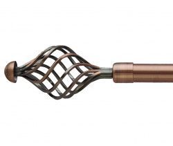 Закінчення для карнизу Orvit АРЕЗО 19 мм МІДЬ 