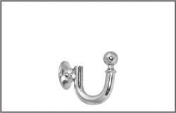 ГАЧОК металевий Orvit 30 мм ХРОМ