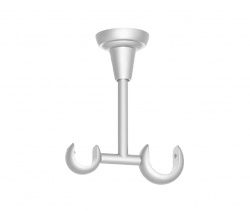 Тримач Orvit ВІДКРИТИЙ дворядний до СТЕЛІ 25\19 мм САТИН