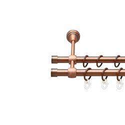 Заглушка Дворядний Литий Гладка труба Кільце металеве Мідь 