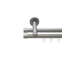 Заглушка Дворядний Реверсивний Профільна труба  Сатин 