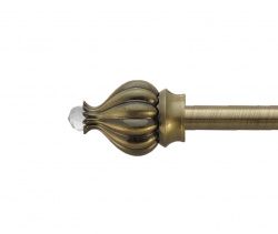 Закінчення для карнизу Orvit ТАДЖА-КРИСТАЛ 16 мм АНТИК 